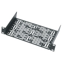 Middle Atlantic Products 1 RU UMS Half Rack Shelf, 5.5 Inches Deep by 10 Inches Wide
