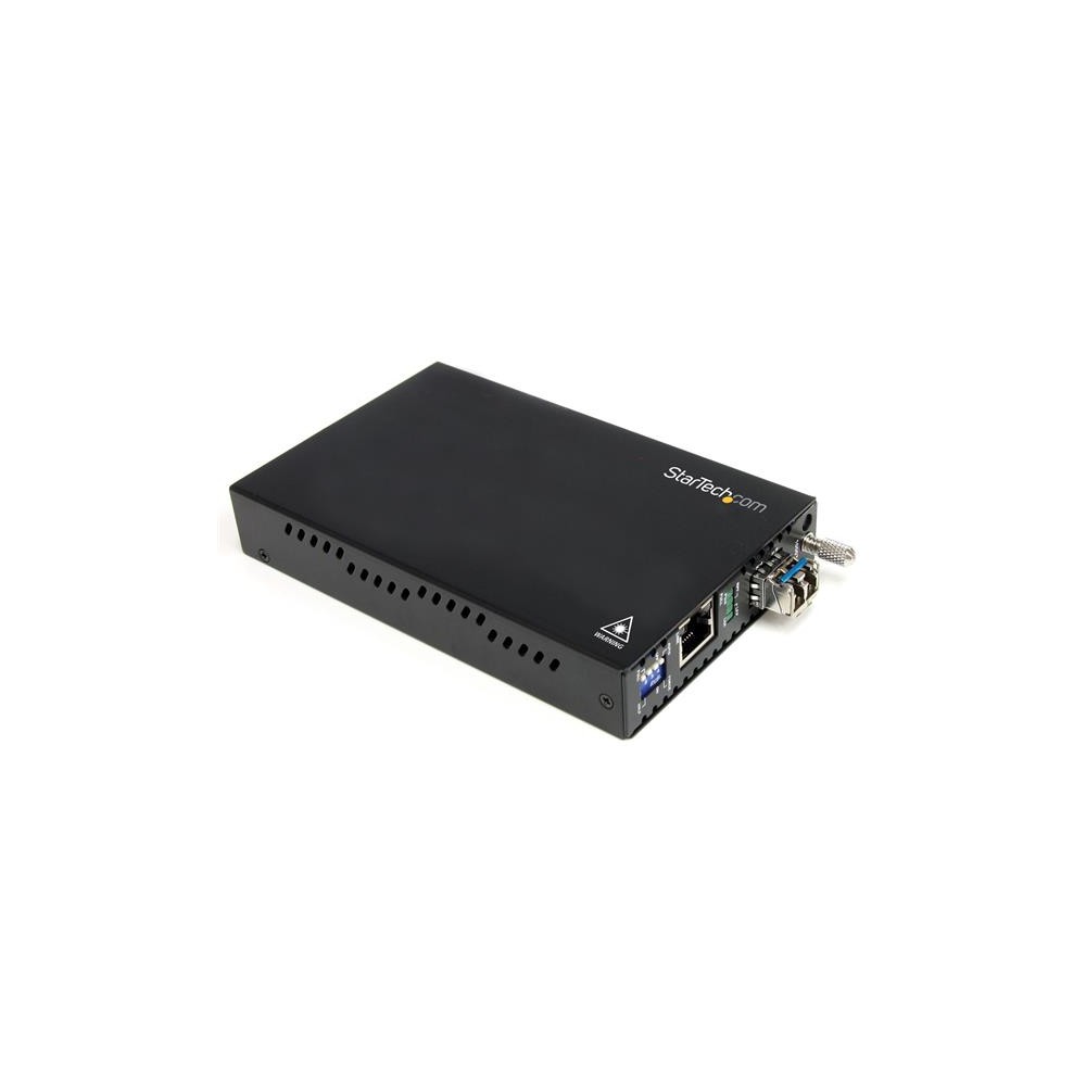 StarTech.com Fiber Media Converter Gigabit 1000Mbps MM Fibre LC 550m