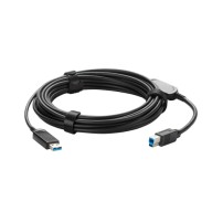 Vaddio 440-1005-061 USB cable USB 3.2 Gen 1 (3.1 Gen 1) 8 m USB B USB A Black