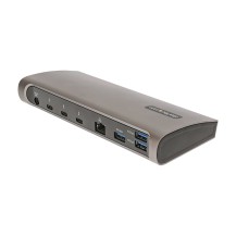 StarTech.com Thunderbolt 4 Dock, 96W Power Delivery, Single 8K/Dual Monitor 4K 60Hz, 3xTB4/USB4 ports, 4xUSB-A, SD, GbE...