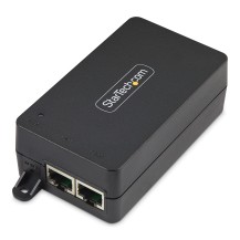 StarTech.com 1-Port 10Gbps PoE++ Injector, 60W, 2.5/5/10G Ethernet/10/100/1000M, PoE++ (802.3af/at/bt), Wall Mountable...