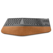 Lenovo Go Wireless Split keyboard Office RF Wireless US English Grey
