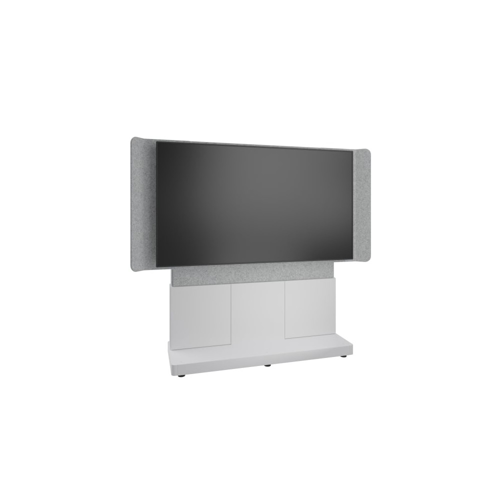 Middle Atlantic Products FM-DS-6675FS-DD8W TV mount/stand 190.5 cm (75') Grey, Silver, White Middle Atlantic Products FM-DS-6675FS-DD8W TV mount/stand 190.5 cm (75') Grey, Silver, White
