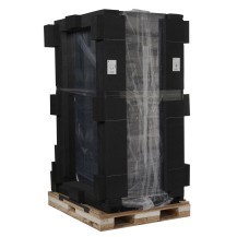 APC NetShelter SX, Server Rack Enclosure, 42U, Shock Packaging, 2000 lbs, Black, 2124H x 750W x 1070D mm