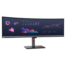 Lenovo ThinkVision P49w-30 LED display 124.5 cm (49') 5120 x 1440 pixels DQHD Black