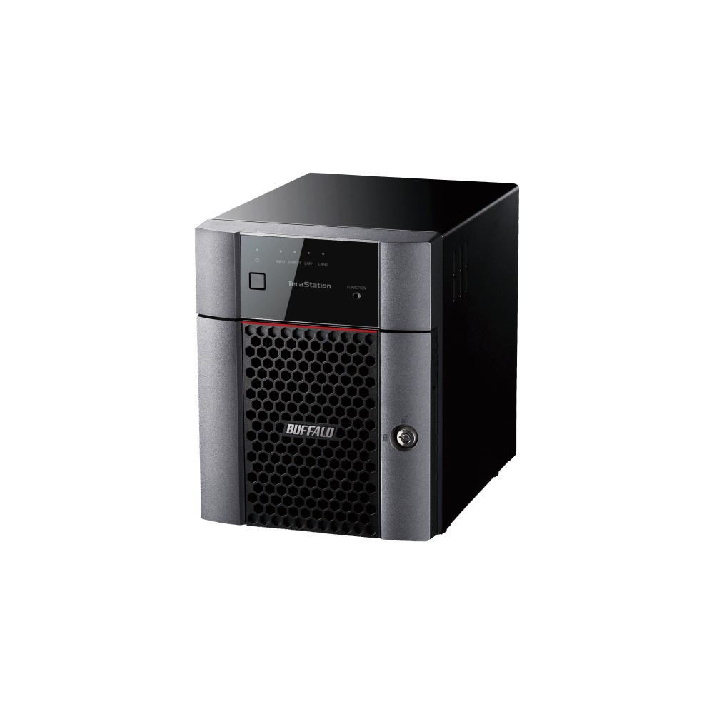 Buffalo TeraStation 3420DN NAS Desktop Annapurna Labs Alpine AL-214 1 GB DDR3 16 TB HDD Linux Black