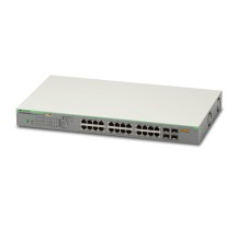 Allied Telesis AT-GS950/28PS-10 network switch Managed Gigabit Ethernet (10/100/1000) Power over Ethernet (PoE) 1U Grey