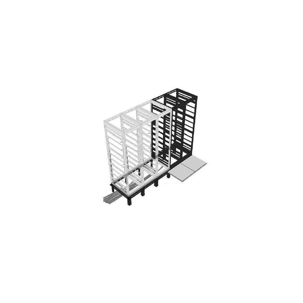 Middle Atlantic Products Raised Floor Support Angles 3 Bay for MRK 26', MRK/VRK/VMRK 31” Middle Atlantic Products Raised Floor Support Angles 3 Bay for MRK 26', MRK/VRK/VMRK 31”