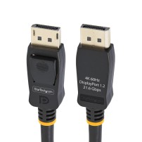 StarTech.com 10ft (3m) VESA Certified DisplayPort Cable - 10 Pack - DisplayPort 1.2 Cord with Latches, 4K 60Hz UHD, DP to DP...
