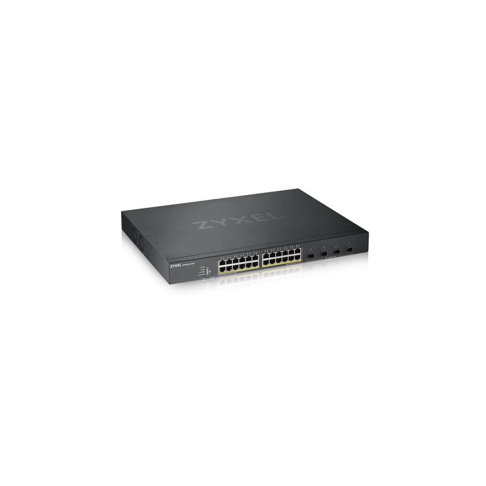 Zyxel XGS1930-28HP network switch Managed L3 Gigabit Ethernet (10/100/1000) Power over Ethernet (PoE) Black