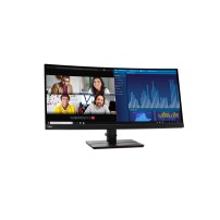 Lenovo ThinkVision P34w-20 LED display 86.7 cm (34.1') 3440 x 1440 pixels Wide Quad HD Black