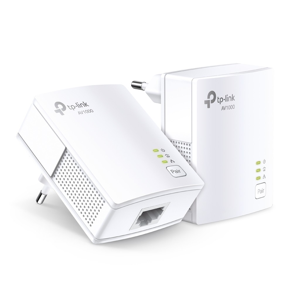 TP-Link TL-PA7017 KIT PowerLine network adapter 1000 Mbit/s Ethernet LAN White 2 pc(s) TP-Link TL-PA7017 KIT PowerLine network adapter 1000 Mbit/s Ethernet LAN White 2 pc(s)