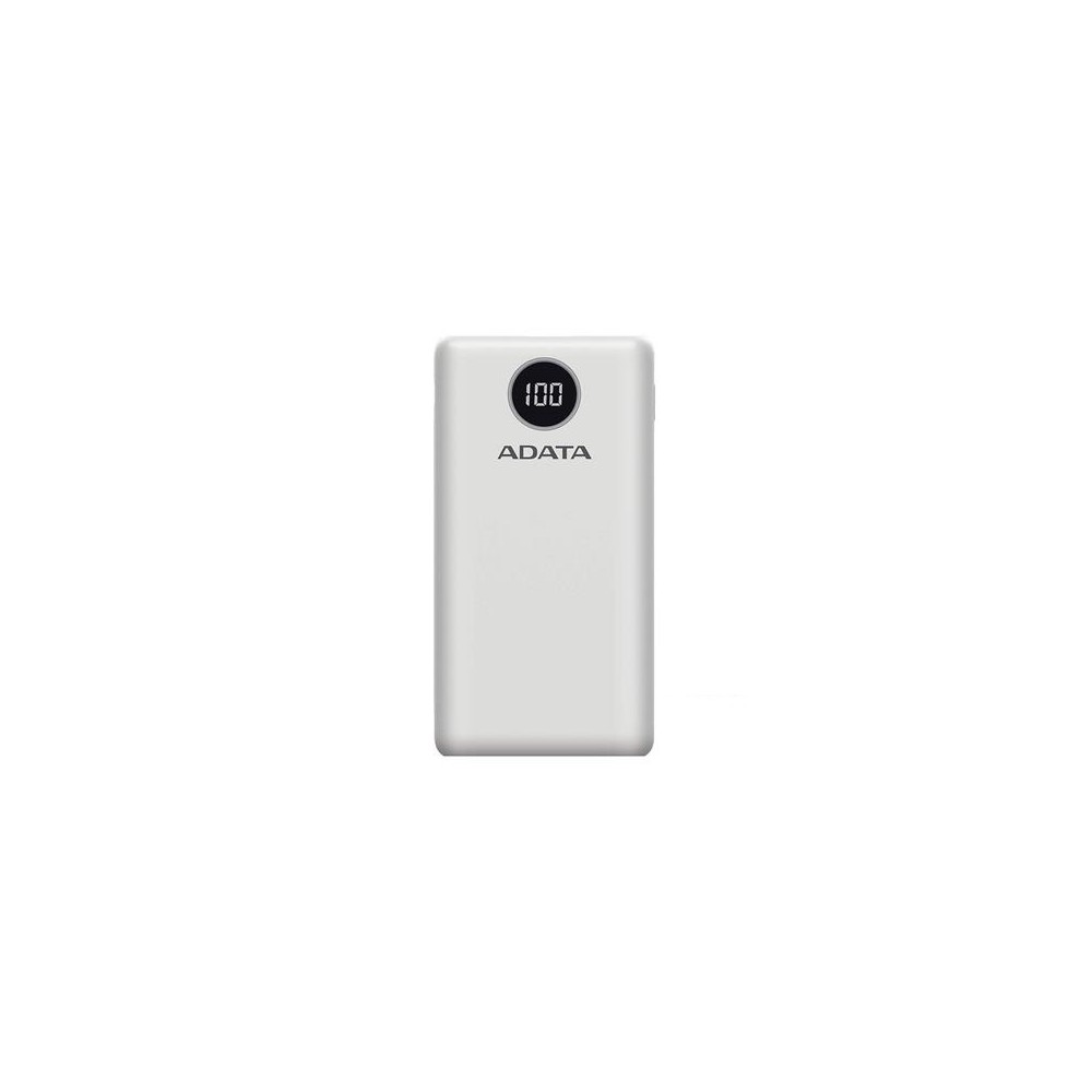 ADATA P20000QCD Lithium Polymer (LiPo) 20000 mAh White