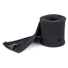 StarTech.com 40' (1m) Neoprene Cable Management Sleeve with Zipper & Buckle - 1.2' (3cm) Diameter - Computer/PC...