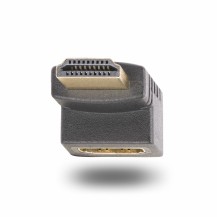 StarTech.com Down Angle HDMI 2.0 Adapter, Male to Female, Vertical 90-Degree Angled HDMI Port Saver, 4K 60Hz, High Speed HDMI...
