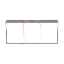 Middle Atlantic Products C3K3D1HA0D7ZPLWH AV equipment stand White, Wood