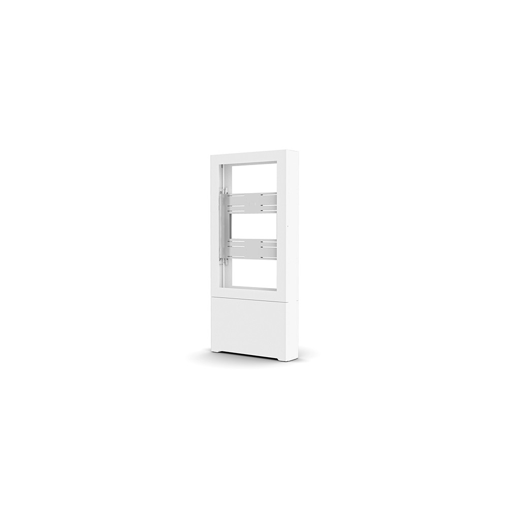 Chief Impact Floor Standing Back-to-Back Kiosk – Portrait 42” White Chief Impact Floor Standing Back-to-Back Kiosk – Portrait 42” White