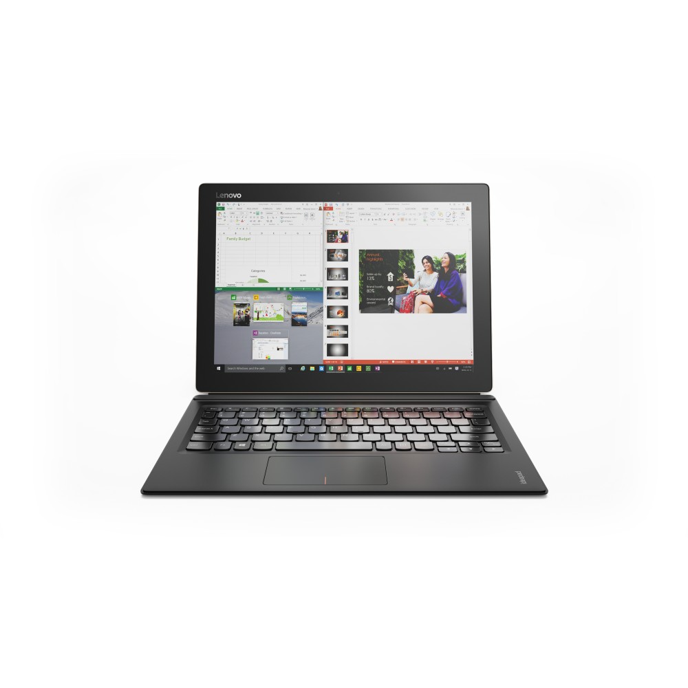 Lenovo IdeaPad Miix 700 Intel® Core™ m3 64 GB 30.5 cm (12') 4 GB Wi-Fi 5 (802.11ac) Windows 10 Pro Gold