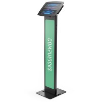 Compulocks iPad Pro 11' (1-4th Gen) Space Enclosure Brandable Floor Stand Black