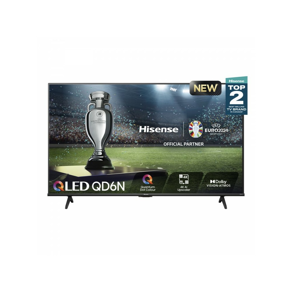 Hisense 55QD6N TV 139.7 cm (55') 4K Ultra HD Smart TV Wi-Fi Black 350 cd/m²