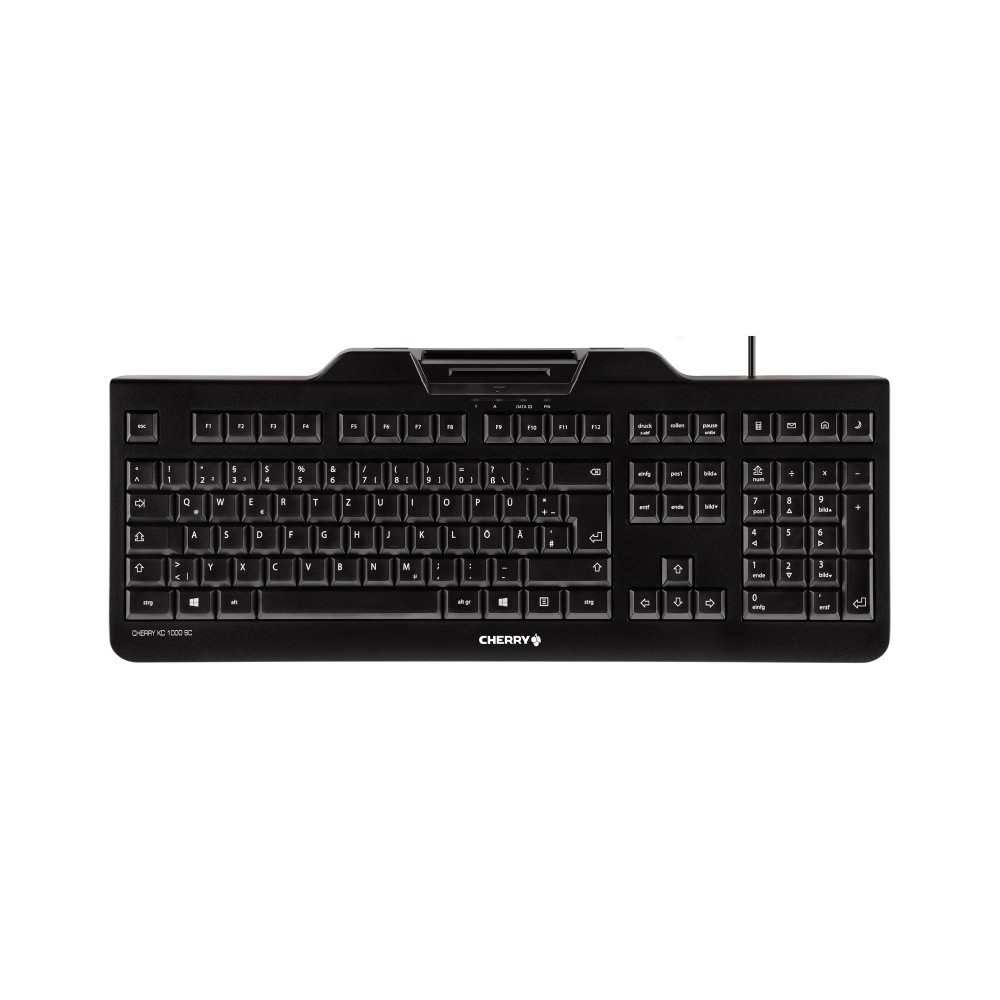 CHERRY KC 1000 SC keyboard USB English Black CHERRY KC 1000 SC keyboard USB English Black