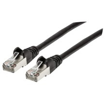 Intellinet IEC-C6AS-BK-100 networking cable Black 30 m Cat6a S/FTP (S-STP)