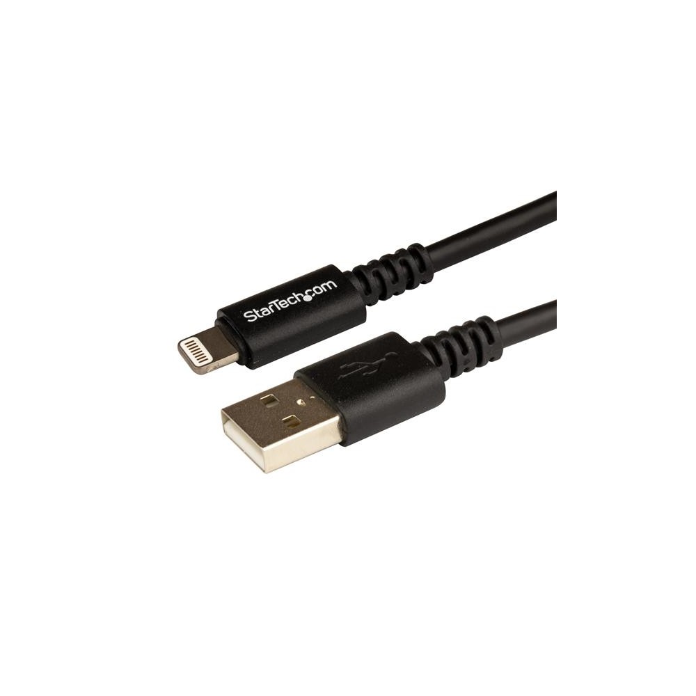 StarTech.com 3 m (10 ft.) USB to Lightning Cable - Long iPhone / iPad / iPod Charger Cable - Lightning to USB Cable - Apple... StarTech.com 3 m (10 ft.) USB to Lightning Cable - Long iPhone / iPad / iPod Charger Cable - Lightning to USB Cable - Apple...