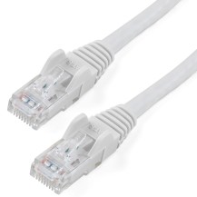 StarTech.com 50ft CAT6 Cable - White CAT6 Ethernet Cable - Gigabit Ethernet Wire - 650MHz 100W PoE RJ45 UTP CAT 6...