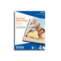 Epson Premium Photo Paper Glossy 25 sheets 8.5x11