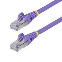 StarTech.com 5ft Purple CAT6a Ethernet Cable, Snagless RJ45, 10GbE, 100W PoE++, S/FTP, LSZH, 27AWG Pure Bare Copper Wire...