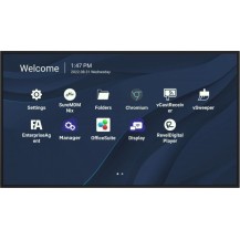 Viewsonic CDE9830 Signage Display 2.49 m (98') Wi-Fi 500 cd/m² 4K Ultra HD Black Built-in processor Android 11