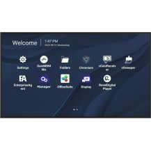 Viewsonic CDE7530 Signage Display 190.5 cm (75') Wi-Fi 450 cd/m² 4K Ultra HD Black Built-in processor Android 11