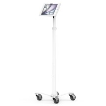 Compulocks iPad Air M2 11' (2024), Apex Enclosure Rolling Cart - Rise Freedom White