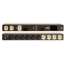 Vertiv XPR120-103D20TL5 power distribution unit (PDU) 12 AC outlet(s) 0U Black