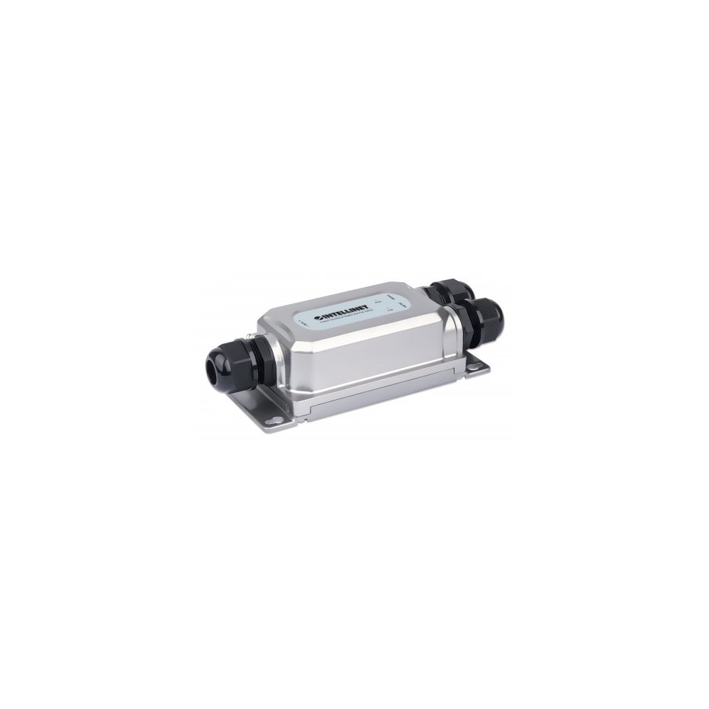 Intellinet Outdoor Vandalproof Gigabit PoE++ Injector, One 60 W Port, IEEE 802.3bt (4PPoE) Compliant, IP67 Waterproof, IK10...