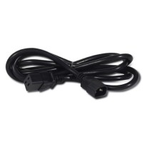 APC C19/C14 2m Black C14 coupler C19 coupler