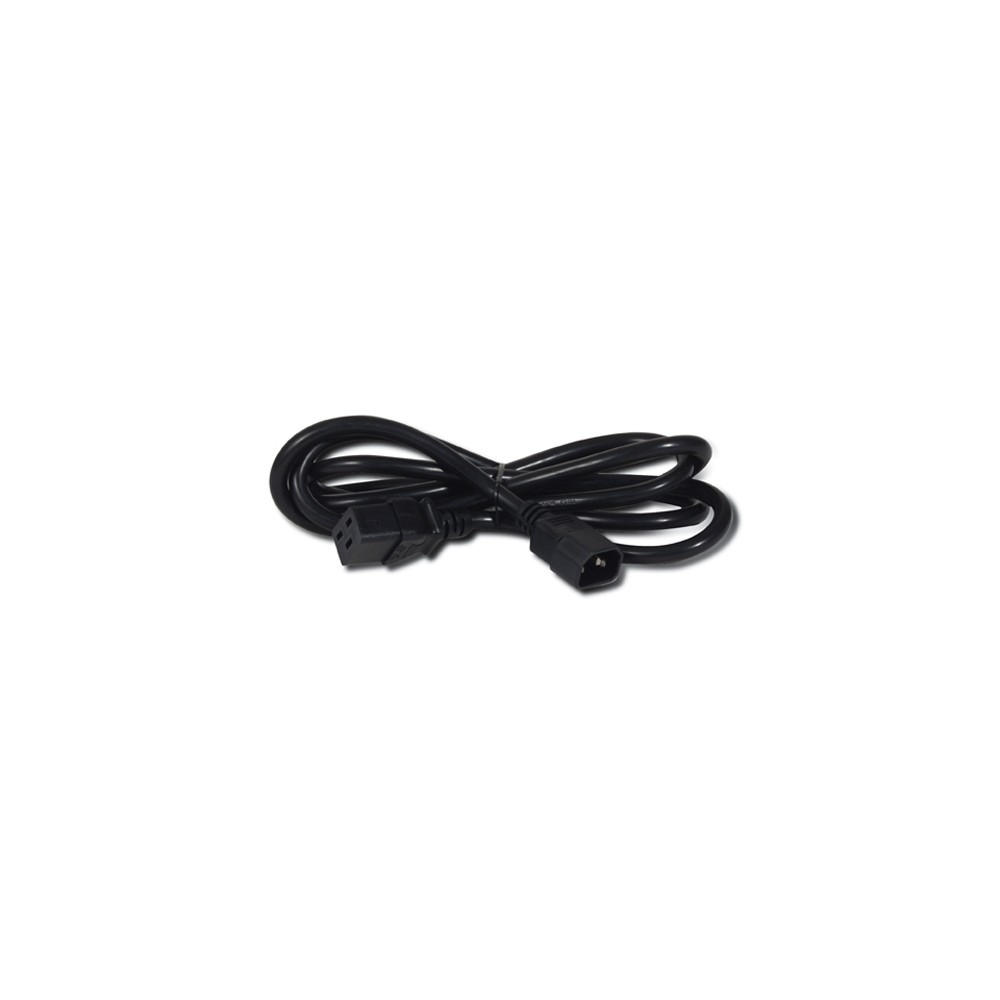 APC C19/C14 2m Black C14 coupler C19 coupler
