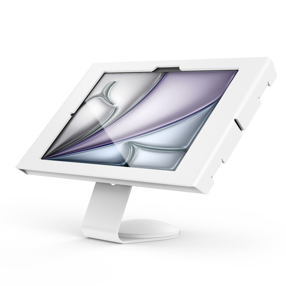 Compulocks iPad Air M2 11' (2024), Apex Enclosure Core Stand - White Compulocks iPad Air M2 11' (2024), Apex Enclosure Core Stand - White