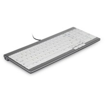 BakkerElkhuizen UltraBoard 960 keyboard Office USB QWERTY US English Light grey, White