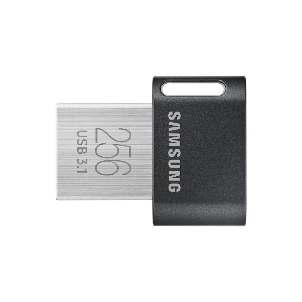 Samsung FIT Plus USB flash drive 256 GB USB Type-A 3.2 Gen 1 (3.1 Gen 1) Black, Stainless steel Samsung FIT Plus USB flash drive 256 GB USB Type-A 3.2 Gen 1 (3.1 Gen 1) Black, Stainless steel