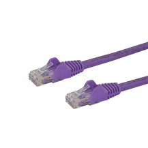 StarTech.com 7ft CAT6 Ethernet Cable - Purple CAT 6 Gigabit Ethernet Wire -650MHz 100W PoE RJ45 UTP Network/Patch Cord...