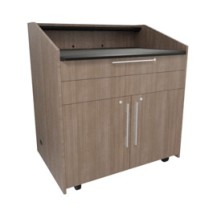 Middle Atlantic Products L5KCB2SFHA0ZP001 Lectern Black, Wood