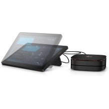 HP Elite Slice Intel® Core™ i5 i5-7500T 8 GB DDR4-SDRAM 128 GB SSD Windows 10 IoT Enterprise USFF PC Black
