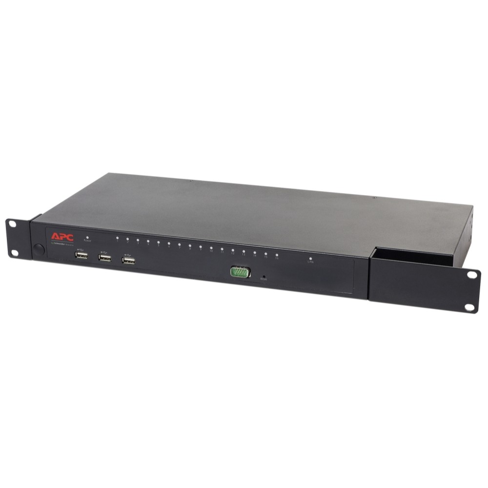 APC KVM1116R KVM switch Rack mounting Black APC KVM1116R KVM switch Rack mounting Black