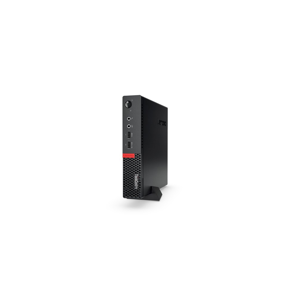 Lenovo ThinkCentre M710q Intel® Core™ i5 i5-7400T 8 GB DDR4-SDRAM 128 GB SSD Windows 10 Pro SFF Mini PC Black