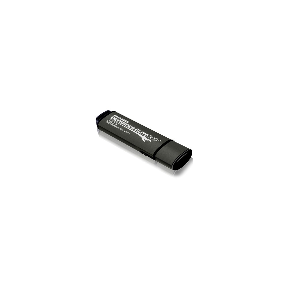 iStorage Kanguru Defender Elite 300 USB flash drive 512 GB USB Type-A 3.2 Gen 1 (3.1 Gen 1) Black