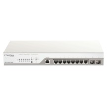 D-Link 10-Port Gigabit PoE+ Nuclias Smart Managed Switch including 2x SFP Ports