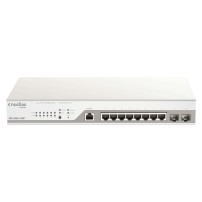 D-Link 10-Port Gigabit PoE+ Nuclias Smart Managed Switch including 2x SFP Ports