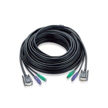 ATEN 67ft PS/2 KVM cable Black 20 m