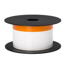 Brother BMSLT206CNT printer label Orange, White Self-adhesive printer label